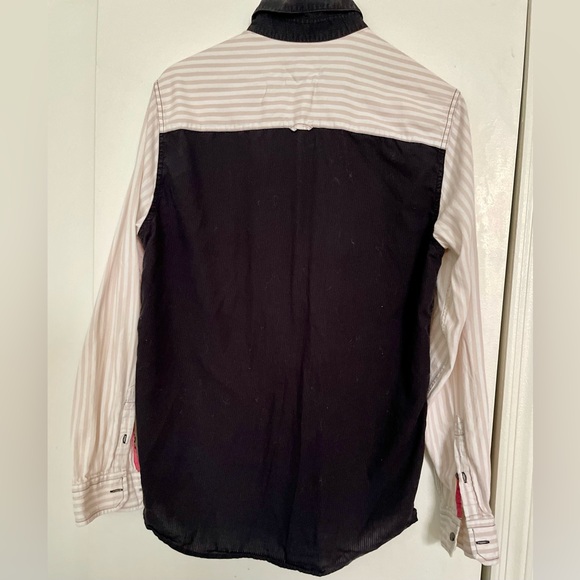 Topman Color Block Button Down - Picture 5 of 6